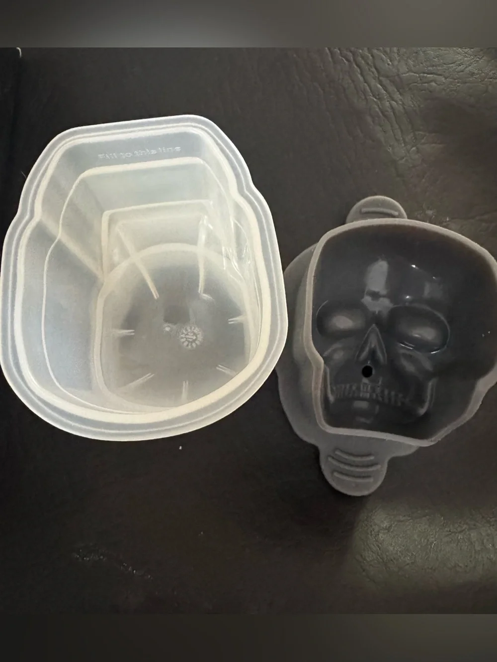 Williams Sonoma Skull ice molds (2)
